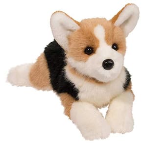 Douglas Konner Tri-Color Corgi Cão de pelúcia animal de pelúcia