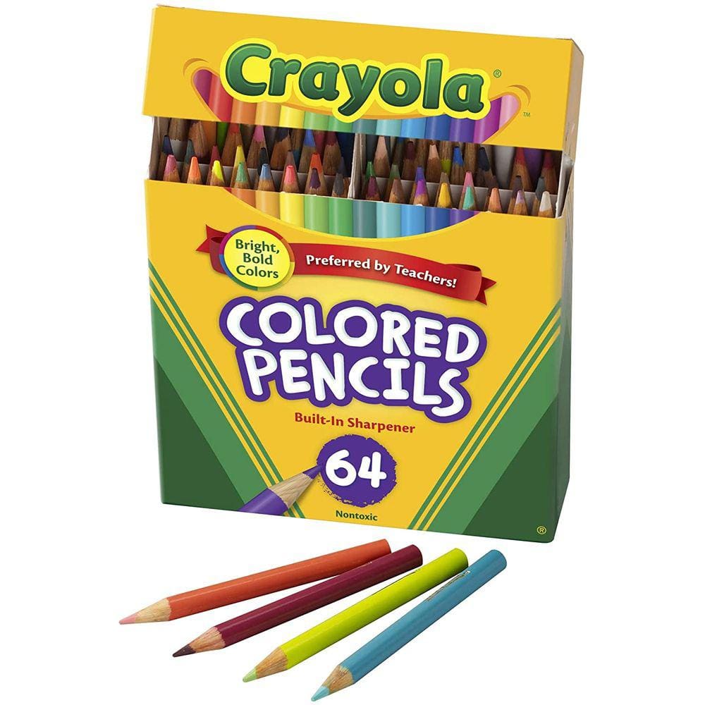 Lápis coloridos mini Crayola, variados, para crianças
