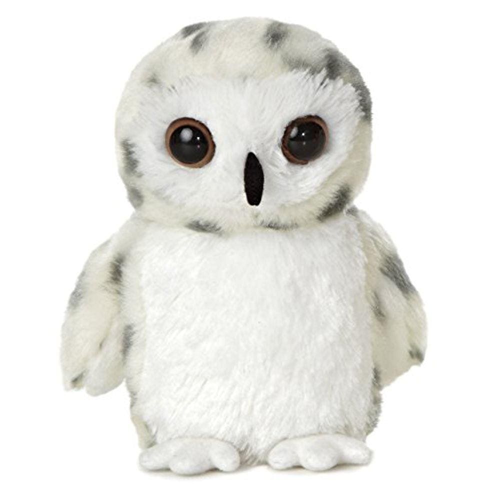 Aurora Mini Flopsie 6" Coruja-de-Neve, Branca