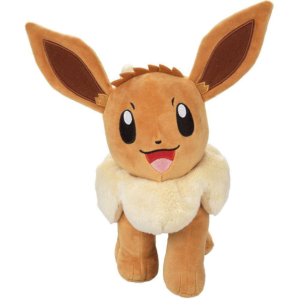 Eevee Pokémon De Pelúcia Grande 26 Cm Pronta Entrega - R$ 126