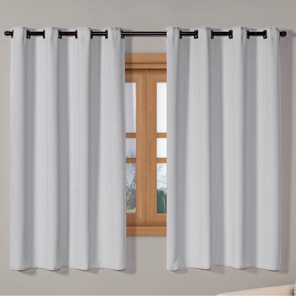Cortina Blackout Tecido 2,80M X 1,60M Corta 100% Luz Gelo