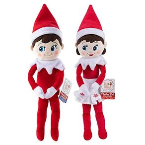 O Elfo na Prateleira 12 "Plushee Pal® Snuggler Elf Light Girl & Boy
