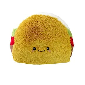 Squishable Comfort Food Taco Pelúcia, Amarelo, 15"