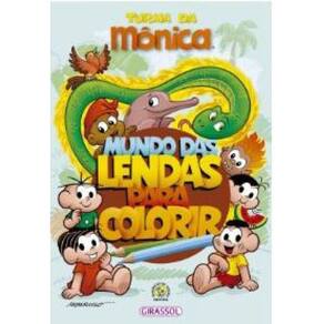 Turma Da Mônica Mundo Das Lendas Para Colorir