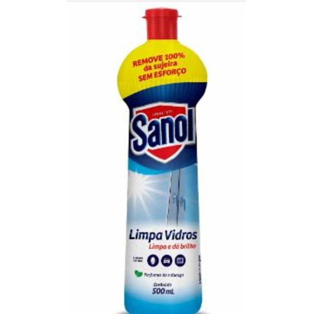 Limpa Vidros Sanol Squeeze 500Ml