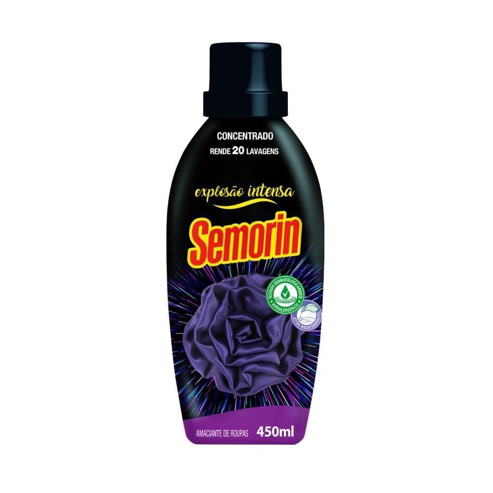 Amaciante De Roupas Explosão Intensa Semorin 450Ml