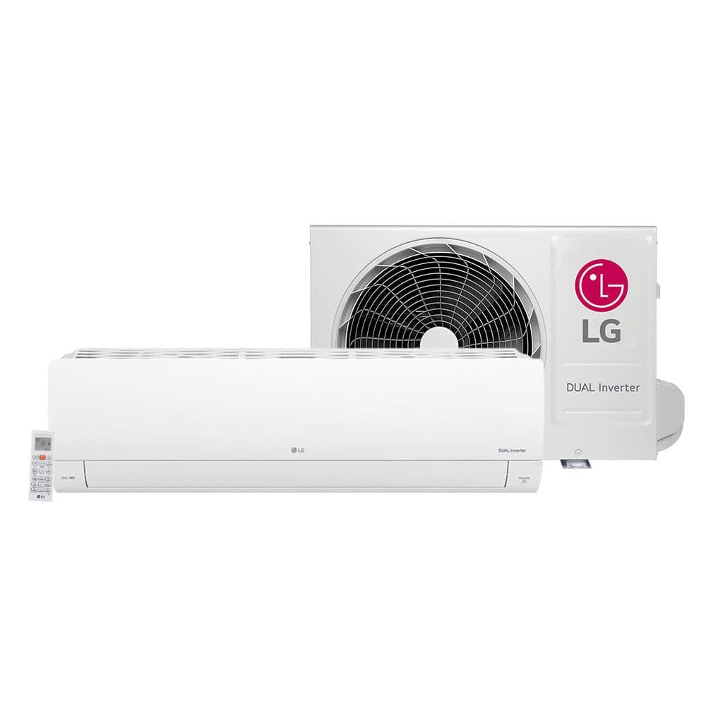 Ar Condicionado Split Hi-Wall LG DUAL Inverter Econômico 12.000 Btu/h  Quente/Frio 220V - S4-W12JA3WA na Curitiba Ar