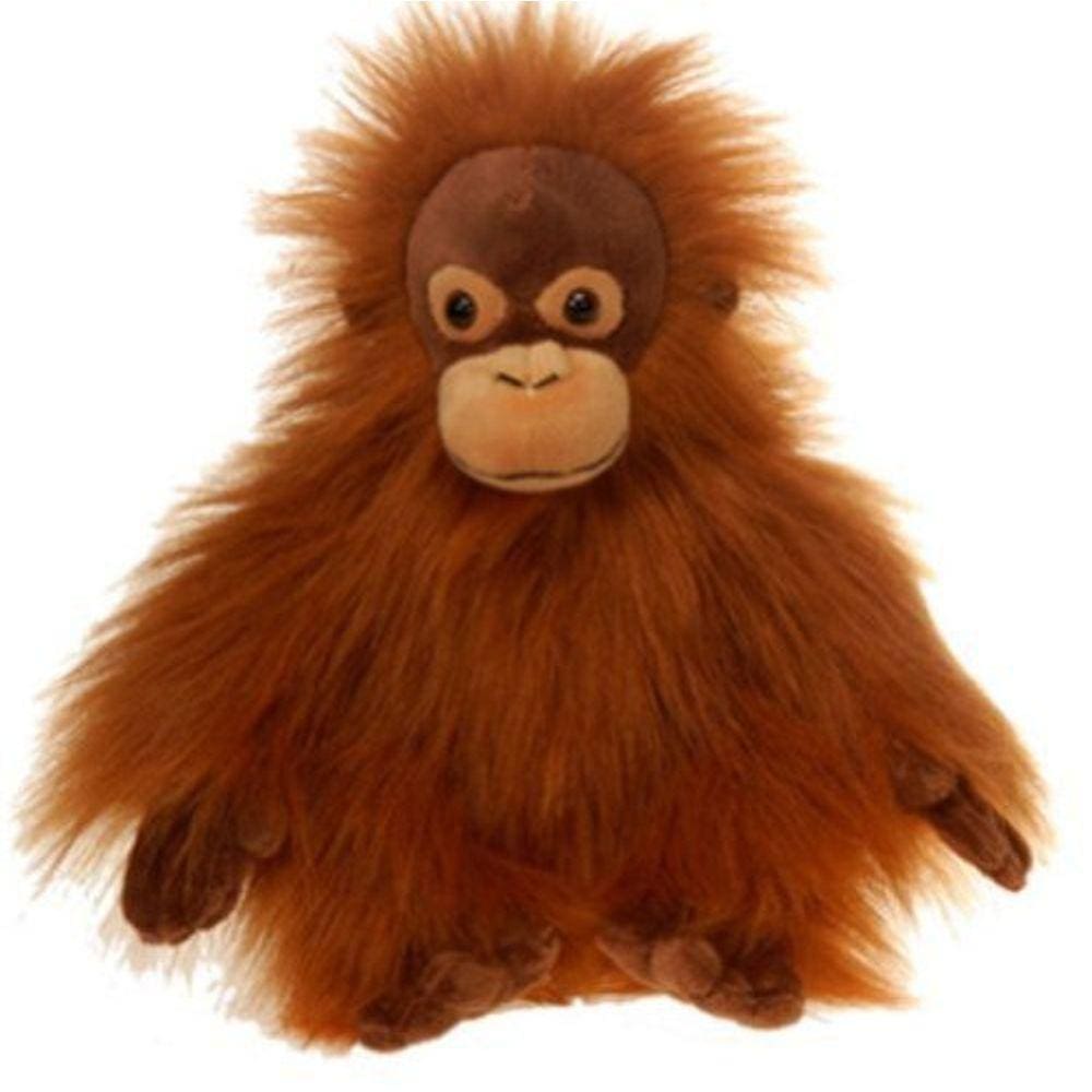 Fiesta Toys Brown Orangutan Pelúcia Brinquedo animal recheado - 10 polegadas