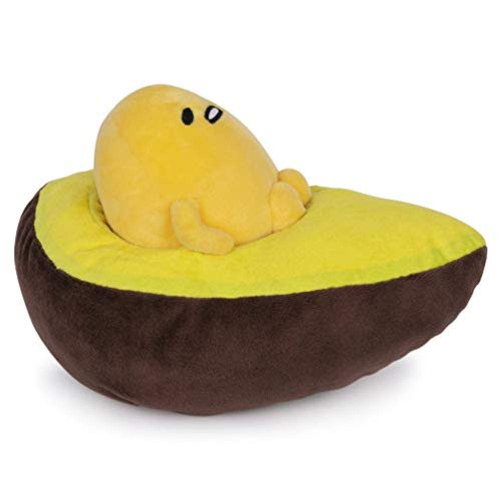 GUND Sanrio Gudetama O Ovo Preguiçoso Abacate Pelúcia Bicho de Pelúcia, 9"