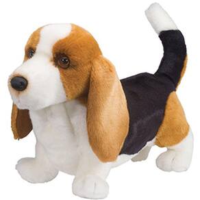 Douglas Harold Basset Hound Cão de pelúcia animal de pelúcia