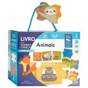 Todolivro Play - Livro Com Quebra-Cabeça - Animais