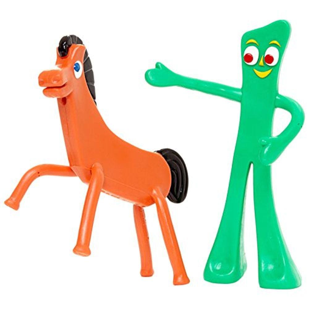 NJ Croce Gumby & Pokey Par Figura Dobrável