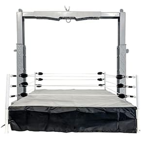 Pegue o playset ajustável da engrenagem para as figuras de ação da WWE Wrestling