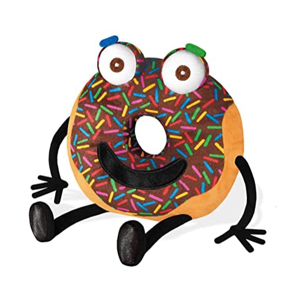YOTTOY Coleção Contemporânea | Arnie The Doughnut Soft Stuffed Plush Toy – 7,5”