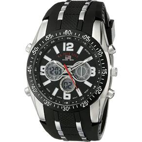 Relógio esportivo us9281 masculino de polo dos EUA