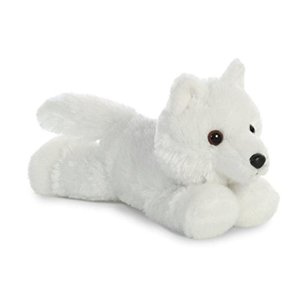 Aurora Mundo 8" Lobo Branco