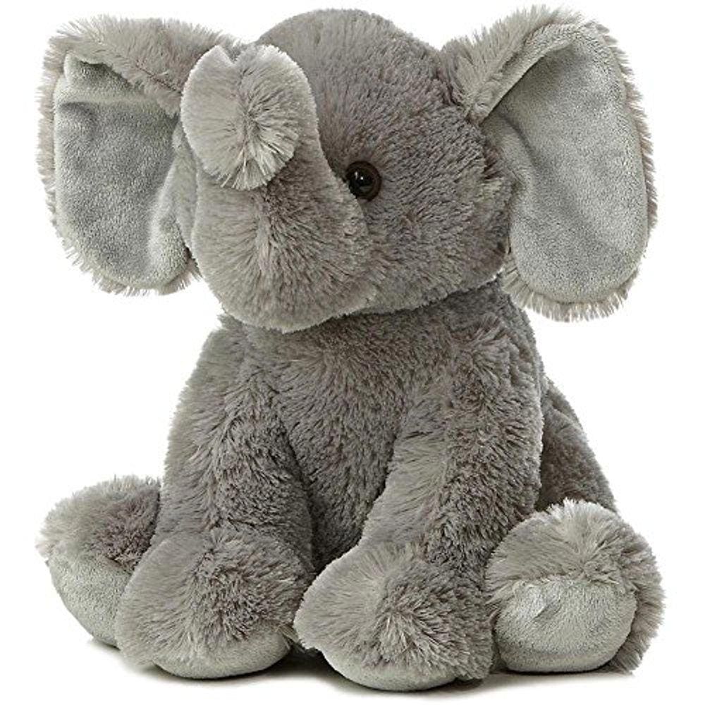 Growsland Aurora Elephant 14 Inch Pelúcia Brinquedo, Cinza,50265