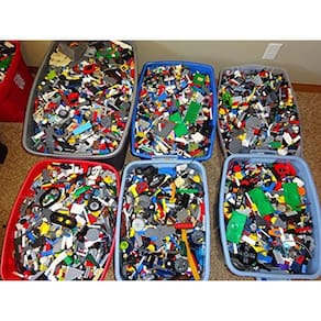 Lego Blocos e Peças 4000g Massa a Granel