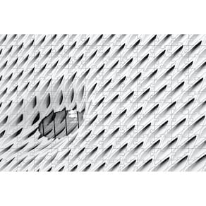 Quebra-cabeça em Madeira linha Abstract Secret 300 peças - Grey