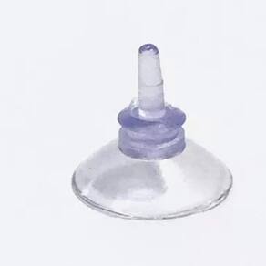 10 Ventosas De 20mm (2cm) De PVC C/ Ponta P/ Vidro Acrílico
