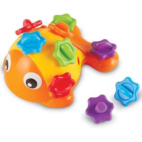 Recursos de aprendizagem Finn o Peixe Fino Motor, Sensorial, Brinquedo Motor Fino, Idades 18 meses+