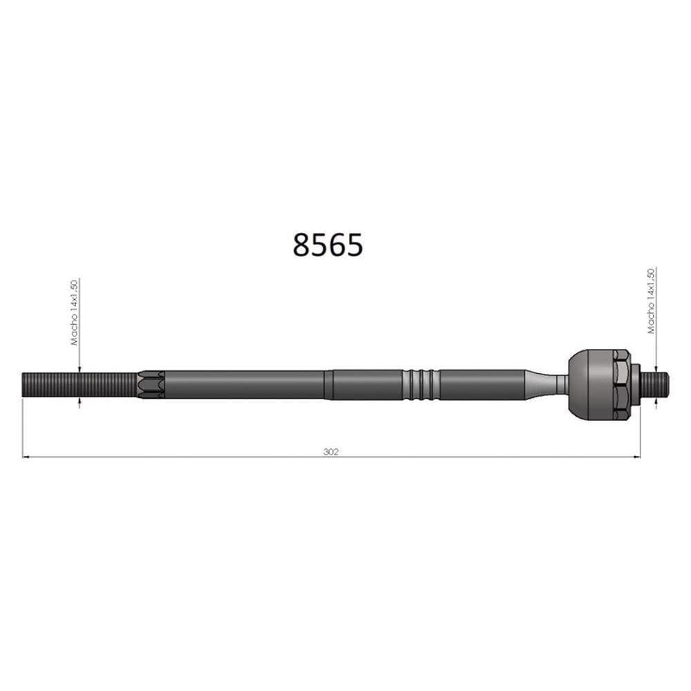 Barra Axial Toro Renegade Compass Bortec Ba 8565
