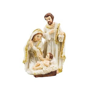 Presépio Pequeno Enfeite Decoração Natal Natalina - 8,5cm