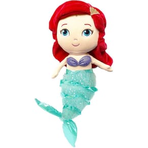 CRIANÇAS PREFERIDAS Disney Princesa Ariel 12" Boneca de Pelúcia com Sons