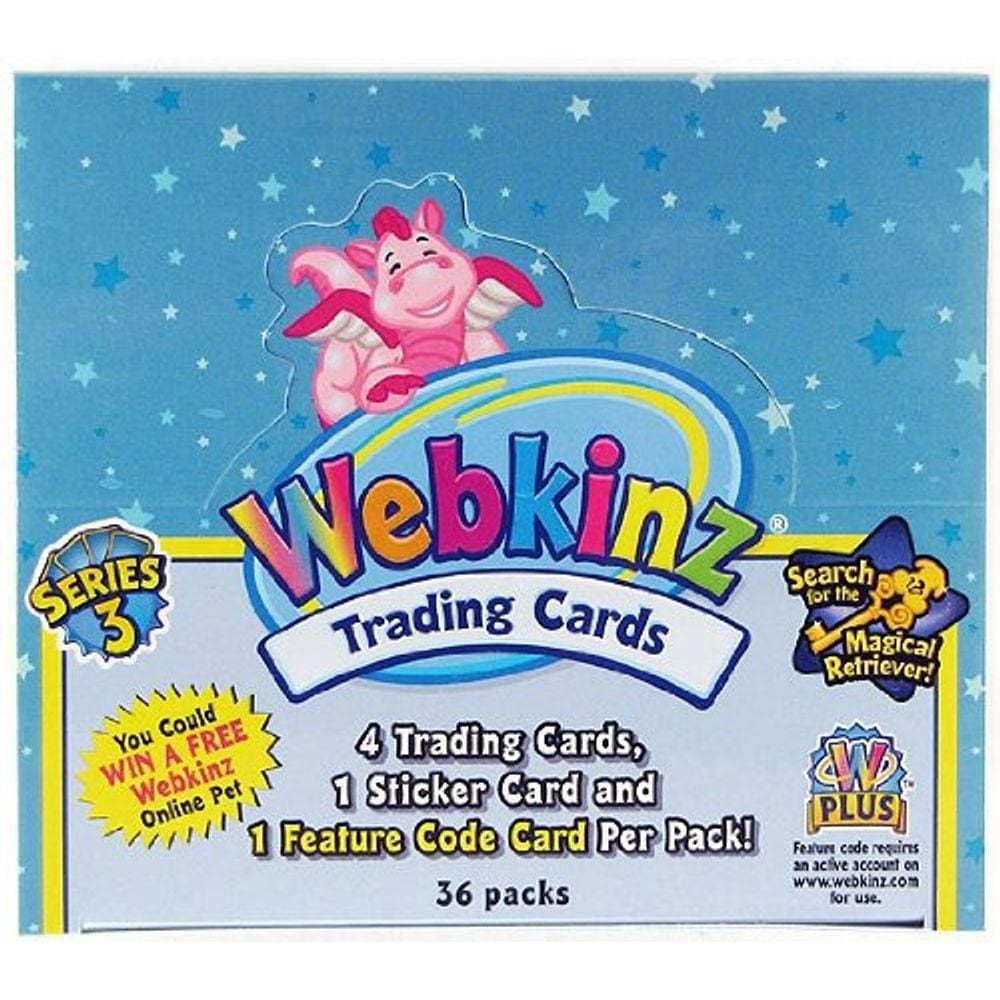 Webkinz Trading Cards-Série 3 Caixa Selada