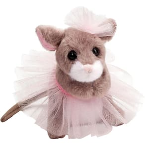 Douglas Tippy Toe Ballerina Mouse Pelúcia Animal Recheado