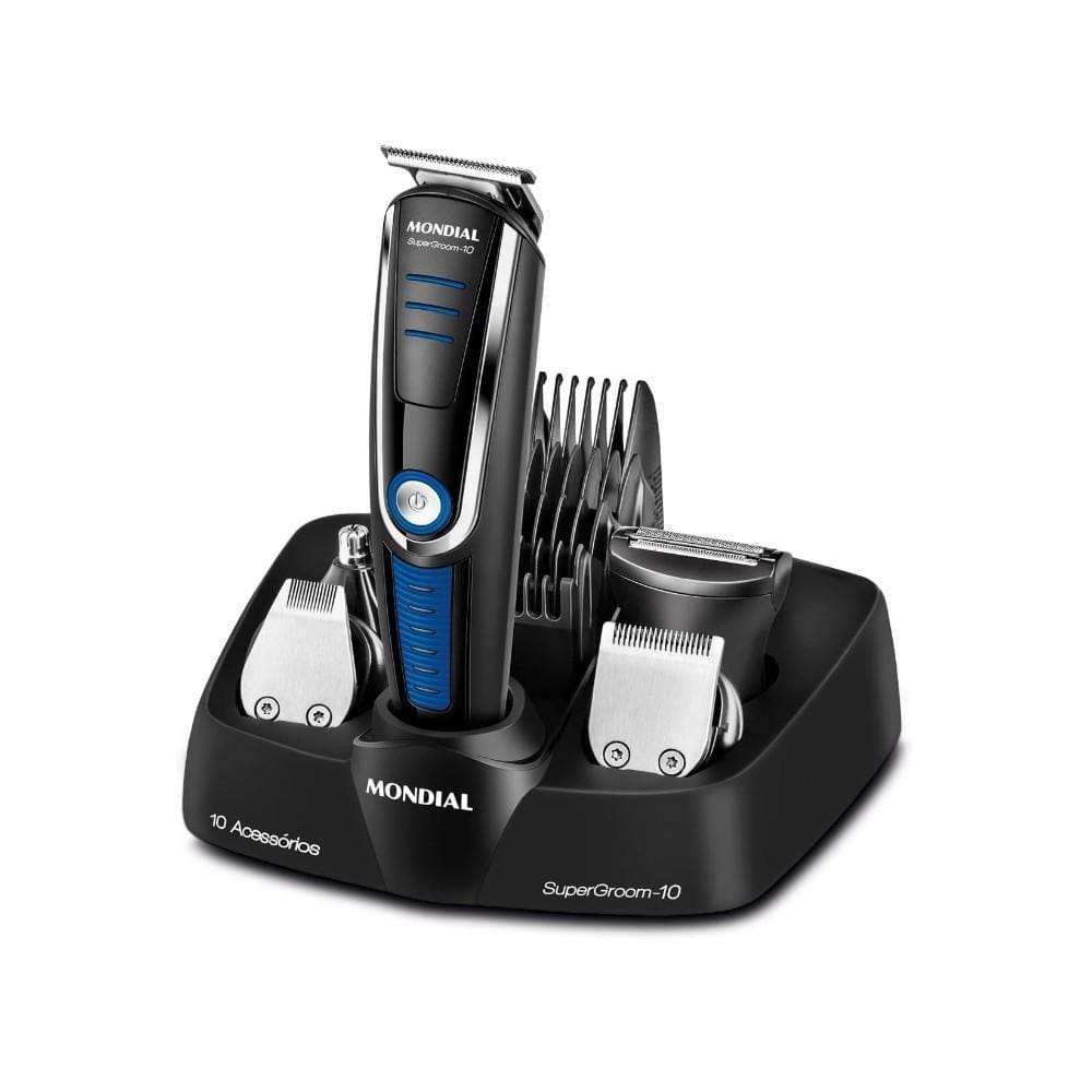 Aparador mondial bg-03 bivolt super groom 10, MONDIAL