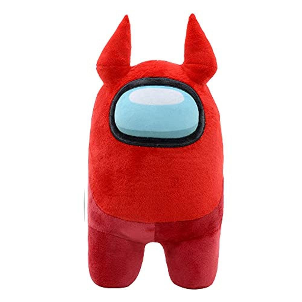 Zoofy Among Us Red 12 ”Pelúcia w / Chifres do Diabo Standard