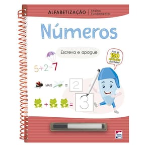 Ensino Fundamental Alfabetização Escreva e Apague: Números