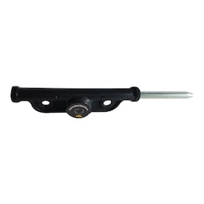 Fechadura trava lateral porta bascu enrolar tetra preta AGL