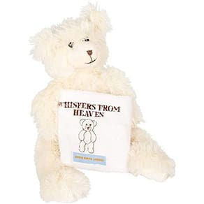 Card It 10 "Branco e Azul Sussurros do Céu Teddy Bear Brinquedo de pelúcia
