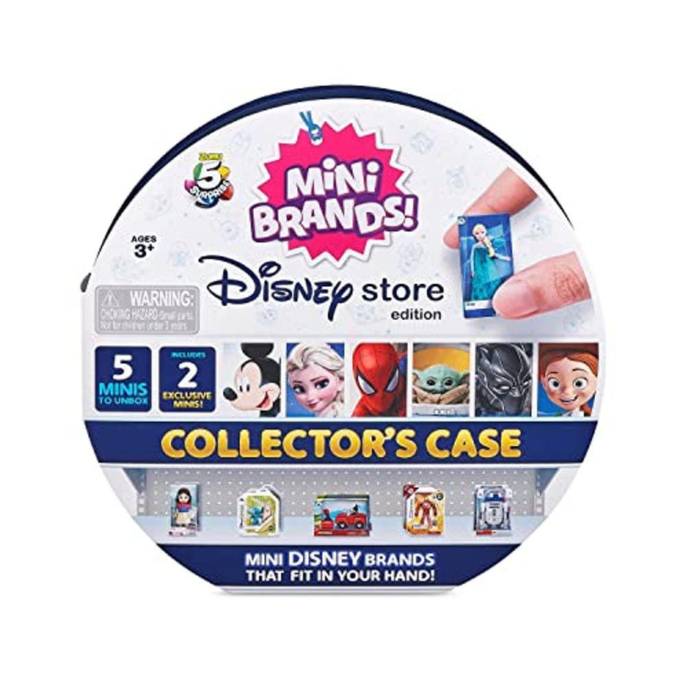 ZURU 5 Surpresa Disney Store Mini Marcas Collectors Case, Multicolo