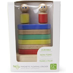 11 peças Tegu Magnetic Floating Floating Building Block Set, Big Top (STA-BTP-806T)
