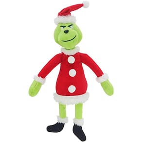 Natal pelúcia brinquedos monstro verde boneca de pelúcia, para meninos e meninas, decorações de Natal