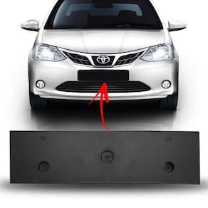 Suporte Moldura Placa Etios Hatch Sedan 2018 2019 2020 2021