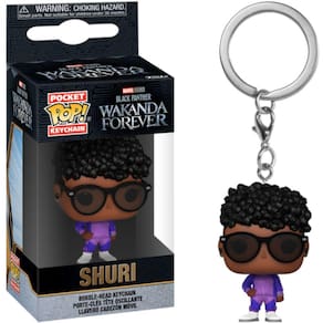 Chaveiro Pop! Marvel Pantera Negra: Wakanda Para Sempre - Shuri Com Oculos