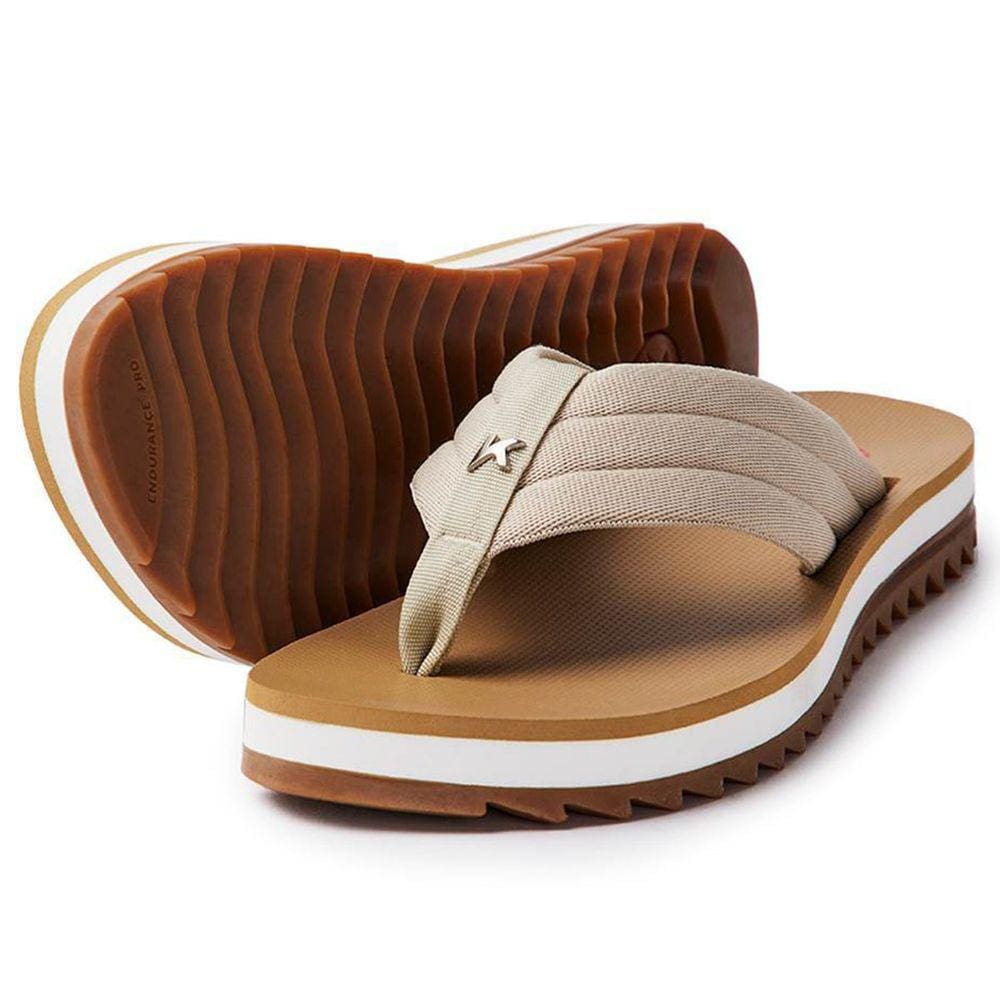 Chinelo Kenner Kyra Confy Feminino - Branco e Bege