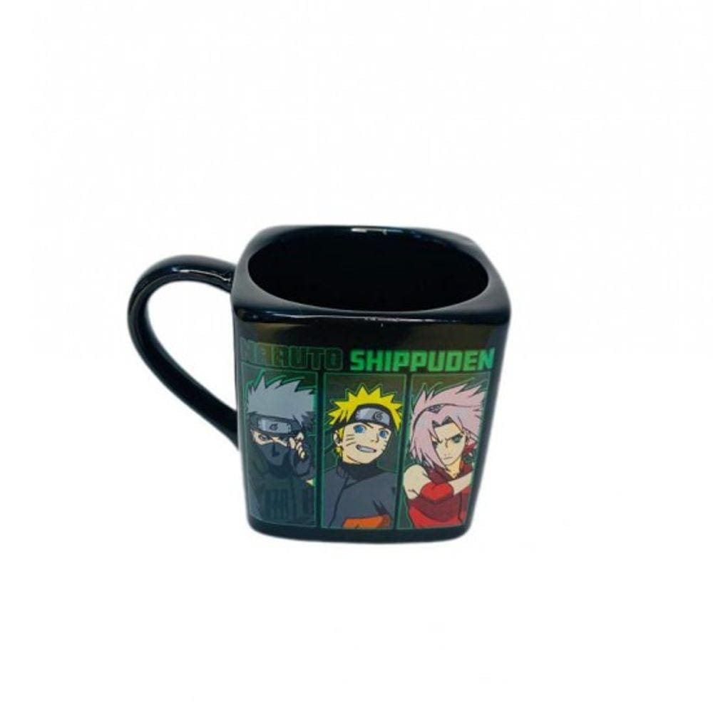 Caneca Quadrada Naruto Konoha - 26957