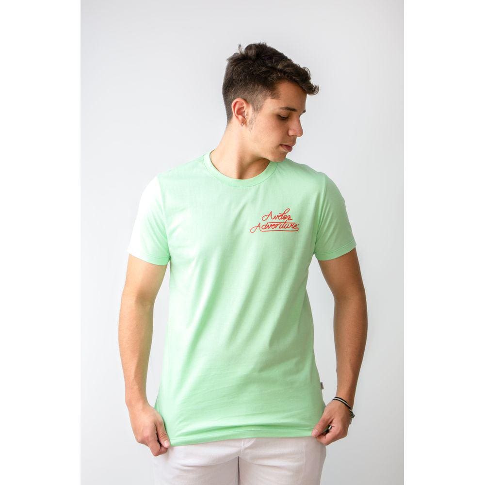 Camiseta Aveloz Adventure- Verde Claro