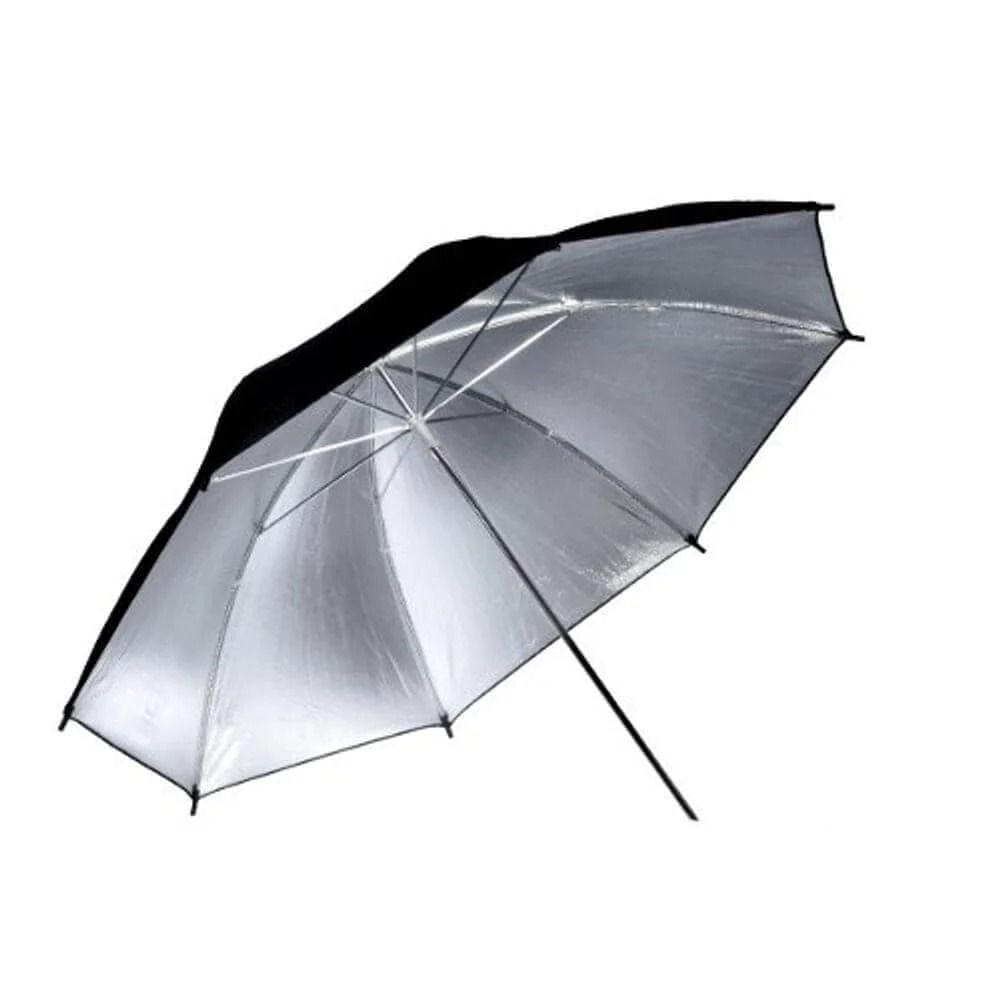 Sombrinha refletora preta e prata Greika BS-36 (91cm)