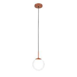 Luminária de Teto Globinho G20 1xE27 Cobre 150cm