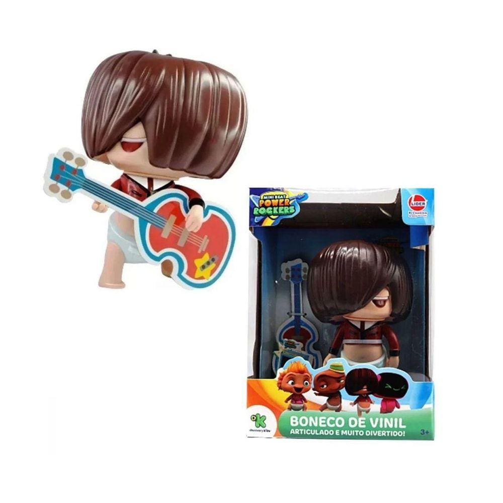Boneco Fuz Mini Beat Power Rockers Discovery Kids