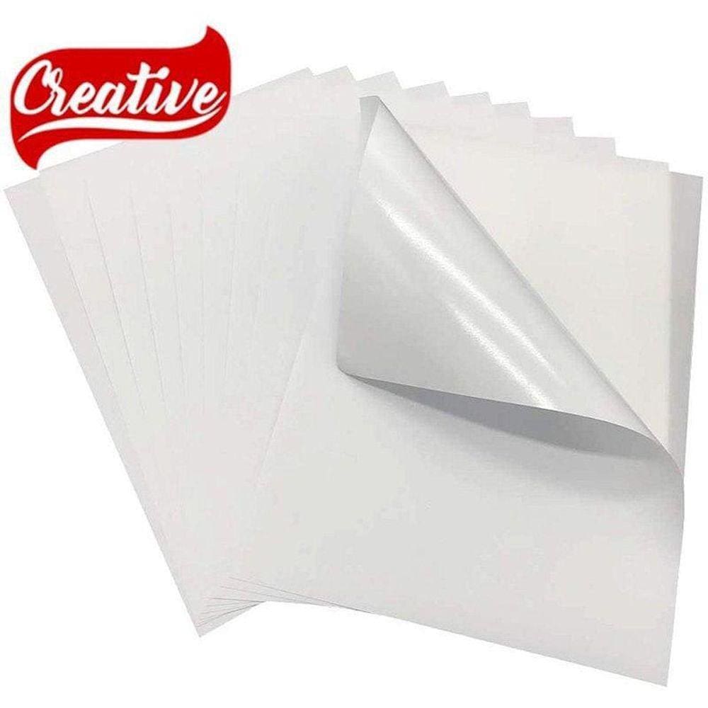 Papel Para Impressão A4 Offset Adesivo Pct Com 50