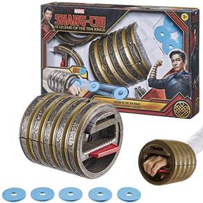 Lançador de Dardo Disco Bracelete Shang Chi Marvel Hasbro