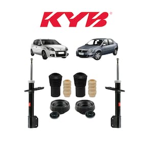 Par Amortecedor Kayaba Dianteiro + Kit Batente Sandero Stepway 2017/18