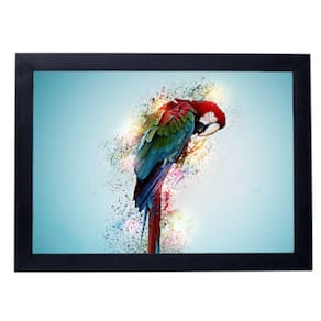 Lindo quadro 24X33 arara passaro amazonia p8448